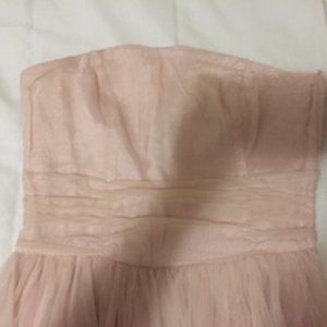 Light Pink Strapless H&M Dress, Size 8